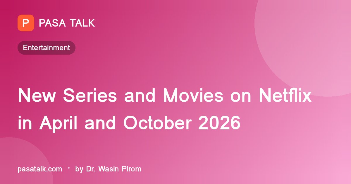 New Series and Movies on Netflix in April and October 2026